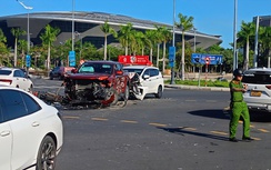 Tai nạn liên hoàn giữa phố Đà Nẵng, nhiều ô tô hư hỏng