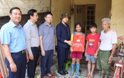 Phó Chủ tịch Ủy ban Trung ương MTTQ Việt Nam thăm, động viên vùng lũ Thái Nguyên