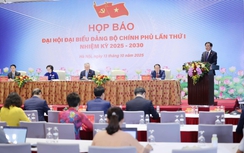 Đại hội Đảng bộ Chính phủ lần thứ I hoàn thành các nội dung đề ra, thành công rất tốt đẹp