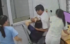 Tạm giữ hình sự đối tượng cầm bút đe dọa chọc vào mặt nữ bác sĩ