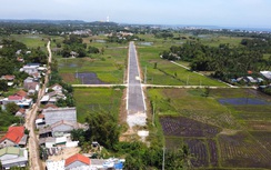 Mặt bằng không liền mạch, đường ven biển Quảng Ngãi thi công từng đoạn