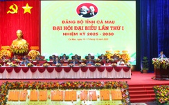 Đại hội Đảng bộ tỉnh Cà Mau xác định 6 nhiệm vụ trọng tâm, 3 khâu đột phá