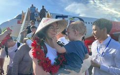 An Giang đón chuyến bay thẳng chở 220 hành khách từ Nga đến Phú Quốc