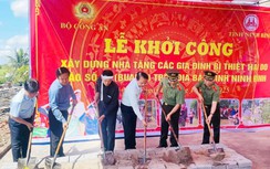 Bộ Công an hỗ trợ xây dựng nhà ở cho hộ dân bị thiệt hại do bão số 10 tại Ninh Bình