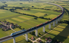 Hướng tuyến đường sắt Bàu Bàng - Cái Mép kết nối “xương sống” logistics Đông Nam Bộ