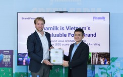 Vinamilk gia nhập nhóm 5% thương hiệu mạnh nhất toàn cầu