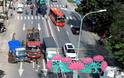 Tai nạn liên hoàn giữa 4 xe ở Tây Ninh, một người tử vong