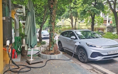 Manh nha hình thành liên minh trạm sạc xe điện