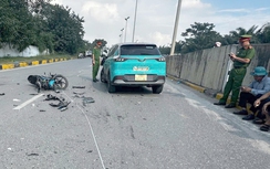 Khởi tố tài xế taxi đi ngược chiều gây tai nạn chết người trên đường gom đại lộ Thăng Long
