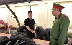 Thanh niên từ Đồng Nai lên Đắk Lắk trộm hàng loạt bánh xe ô tô Ford Ranger