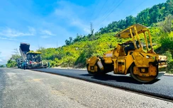 Thi công dứt điểm vị trí dở dang, đẩy nhanh tiến độ nâng cấp QL14E