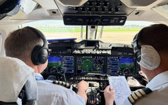 Bay hiệu chuẩn hệ thống giám sát hàng không tại sân bay Long Thành