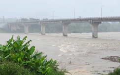 Những cây cầu vững chãi giúp người dân miền núi Quảng Ngãi vượt lũ an toàn