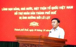 Thường trực Ban Bí thư kiểm tra công tác khắc phục hậu quả mưa lũ tại Huế