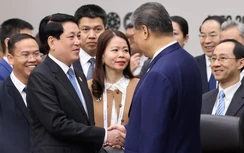 Chủ tịch nước gặp Tổng Bí thư, Chủ tịch Trung Quốc Tập Cận Bình, tân Thủ tướng Nhật Bản