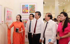 Hơn 320 tác phẩm được trưng bày tại Triển lãm tranh thiếu nhi toàn quốc 2025
