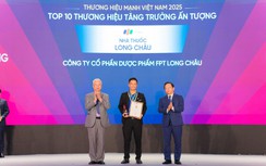 Long Châu được vinh danh “Top 10 thương hiệu tăng trưởng ấn tượng” 2025