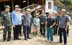 Phó Thủ tướng Trần Hồng Hà kiểm tra khắc phục hậu quả bão số 10 tại Lào Cai