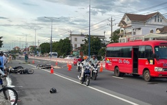TP.HCM: Đi qua nơi va chạm giao thông, người đàn ông bị xe khách cán tử vong
