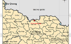 Xảy ra động đất 3,4 độ richter tại Cao Bằng