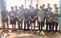 Đồng Nai: Tạm giữ 13 thanh thiếu niên mang hàng nóng làm loạn trên QL20