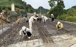 Dự án cao tốc Tuyên Quang - Hà Giang: Làm gì để không bị gián đoạn thi công sau mưa lũ?