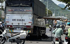Khánh Hòa: Va chạm giữa xe máy với xe tải, một người tử vong tại chỗ