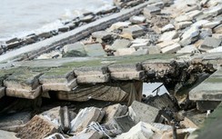 Ninh Bình: Tuyến kè 100 tỷ đồng sạt lở tan hoang sau bão