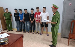 Bắt giam nhóm 6 đối tượng vô cớ dùng dao chém người đi đường
