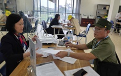 Hà Nội: Cận cảnh ngày đầu mở bán dự án nhà ở xã hội CT3 tại khu đô thị Kim Chung