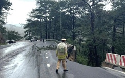 Lâm Đồng: Khẩn trương công bố tình huống khẩn cấp về thiên tai tại đèo Prenn
