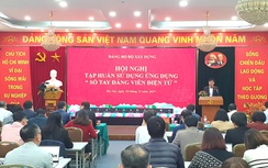 Đảng ủy Bộ Xây dựng tổ chức tập huấn sử dụng “Sổ tay đảng viên điện tử”