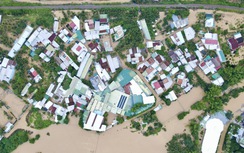 Khánh Hòa tiếp tục mưa lớn kéo dài, cảnh báo lũ lên báo động 2-3