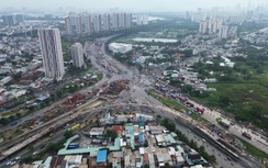 Ngắm đại công trường An Phú từ trên cao: Các trục giao thông lớn đang nối nhịp