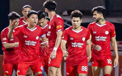V-League: Đinh Viết Tú lập siêu phẩm giúp Thể Công Viettel vượt qua Thanh Hóa
