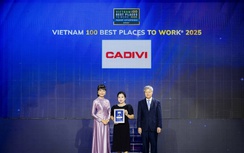 CADIVI giữ vị trí Top 20 “Nơi làm việc tốt nhất Việt Nam 2025”
