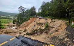 Bộ Xây dựng công bố tình huống khẩn cấp khắc phục hư hỏng trên đường đèo Mimosa