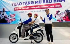 Honda Sơn Minh trao mũ bảo hiểm cho hàng nghìn học sinh tiểu học ở Bình Chánh, TP.HCM