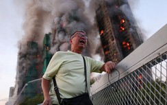 Cháy chung cư tại Hong Kong, nhiều người thiệt mạng, còn nạn nhân mắc kẹt