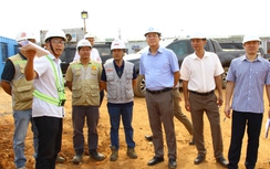 Ba ca bốn kíp đua tiến độ trên công trường dự án thành phần 4 sân bay Long Thành