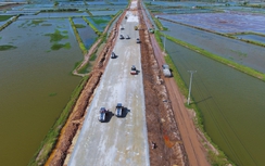 Tăng mũi thi công, thúc tiến độ cao tốc Cần Thơ - Cà Mau