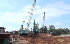 Tổng công ty Thăng Long tăng tốc làm đường, xây cầu trên tuyến ven biển tỉnh Khánh Hòa
