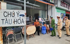 Hà Nội: CSGT tuần tra, xử lý nghiêm hành vi tự ý mở lối ngang qua đường sắt