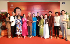 Các thế hệ học trò tri ân NSND Trung Kiên trong đêm nhạc "Lời ca còn mãi"