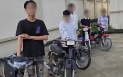 Tạm giữ 17 xe máy của nhóm thanh, thiếu niên tụ tập lúc rạng sáng ở Tây Ninh