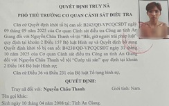 An Giang: Truy nã đối tượng bắt giữ người trái pháp luật và cướp tài sản