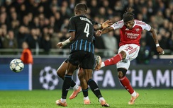 Arsenal tiếp tục thăng hoa tại đấu trường Champions League