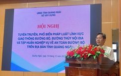 Quảng Ngãi: Phổ biến pháp luật về ATGT đường thủy nội địa đến người dân và doanh nghiệp