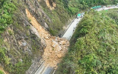 Quốc lộ 6 sạt lở, phương tiện lưu thông theo hướng nào?