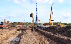 Đôn đốc thi công cao tốc Cà Mau - Đất Mũi, miền cực Nam của Tổ quốc